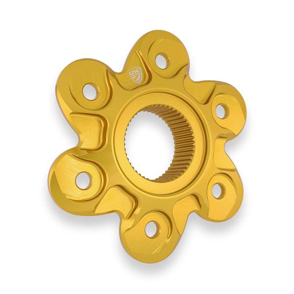 CNC Racing 6 holes gold rear sprocket holder flange Ducati 1098 2007-2008