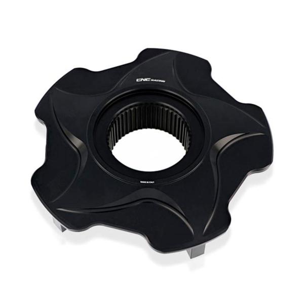 Flangia portacorona nera CNC Racing Mv Agusta F4 1000 2010-2019