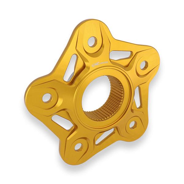 CNC Racing 5 holes gold rear sprocket holder flange Mv Agusta Brutale 800 RC 2018-2020