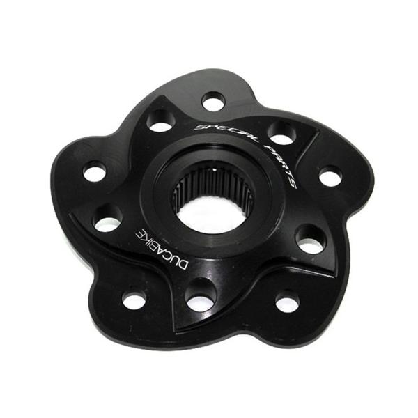 DBK black Sprocket Carrier Ducati Hypermotard 950 2019-2025
