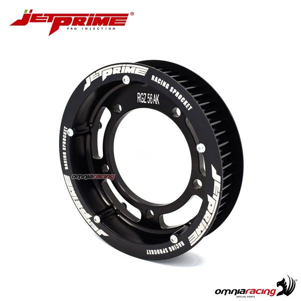 Corona JetPrime in Ergal alleggerito da Z56 (-3) denti per Kymco AK550 2017>