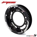 JetPrime rear sprocket in light Ergal Z60 teeth for Yamaha Tmax 560 2020-2024