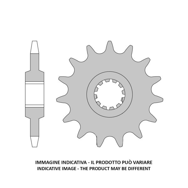 PBR front sprocket Z13 teeth 520 size Borile Multiuso 230 2013-2015
