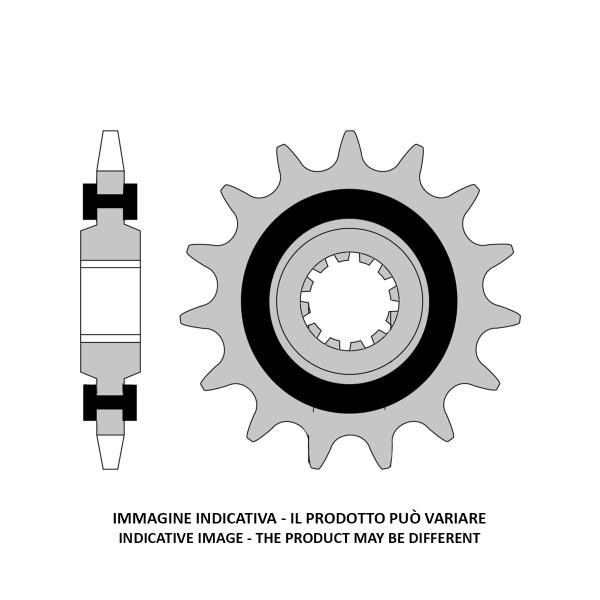 Pignone PBR Z14 denti passo 520 con gomma Zontes 310G 2020-2022