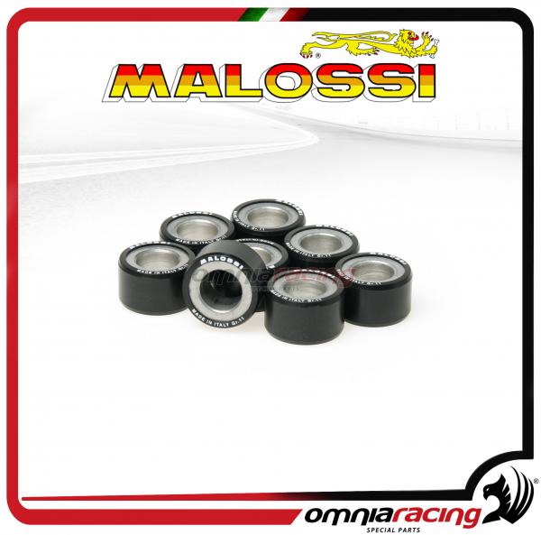 Malossi 8 rulli HTroll diametro 25x14.9 gr.14 per Yamaha Tmax 530 2012>2016 / 500 2001>2011
