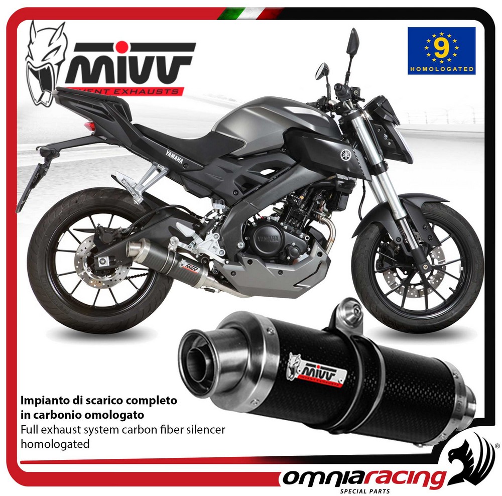 Echappement Moto Pot D'u00e9chappement MIVV GP PRO KAWASAKI 125